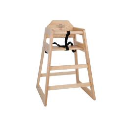 Kinderstoel - Naturel - H 75 x 51 x 51 CM - Hout - Bolero - DL900