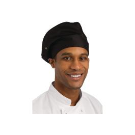 Koksmuts - Unisex - One Size - Zwart - Polyester/Katoen - Chef Works - A962