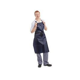 Waterdicht schort - Unisex - Blauw - 71.1 x 101.6 CM - Nylon - Whites Chefs Clothing - A896