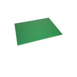 Planche à découper - LDPE - Vert - H 1 x 60 x 45 CM - Polyéthylène Basse Densité - Hygiplas - HC875