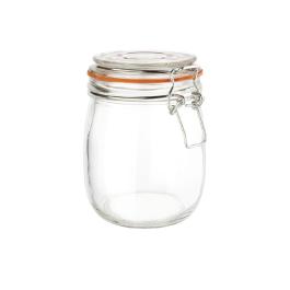 Conservenpot - 0.75 Liter - Ø 8.9 x H 14.5 CM - Glas - Vogue - P491