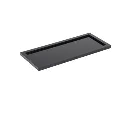 Presenteerschaal - Zwart - H 0.9 x 24.4 x 10.7 CM - Acryl - GF952
