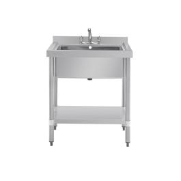 Spoeltafel - Extra diep - H 90 x 75 x 60 CM - RVS - Vogue - GJ537