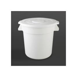 Voorraadcontainer - 76 Liter - Wit - Ø 49.2 x H 58.4 CM - Polypropyleen - Vogue - GG793