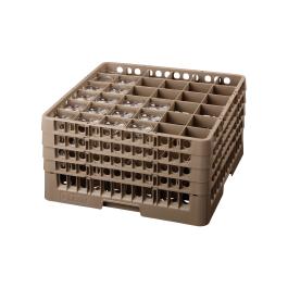 Panier lave-vaisselle pour verrerie - 36 compartiments - 50 x 50 x 26,6 cm - Bartscher - 5341