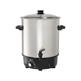 Casserole à vin chaud - 30 litres - inox - Bartscher - 200057