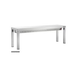 Etagere - Chauffante Infrarouge - 140 CM - 1 Niveau - 3 Radiateurs - Bartscher - 112141