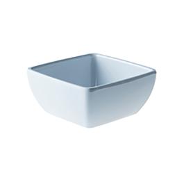 Schaal - 10 x 10 CM - 12 stuks - Wit - Truyts - Melamine - 523698