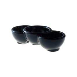 Schaal - 3-vaks - 12 stuks - H 4 x 13.5 x 6.5 CM - Melamine - Truyts - Melamine - 523704