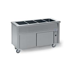 Bain-marie - Elektrisch - 4 x 1/1 GN - Warmhoudkast - Diamond - BC15