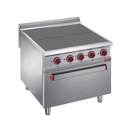 Fornuis - Elektrisch - Met oven - 4 Platen - 30x30 CM - Diamond - E9/4SPF8