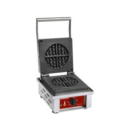 Wafelijzer - Enkel - Rond - 4 stuks - 230V - Diamond - GEV-4N