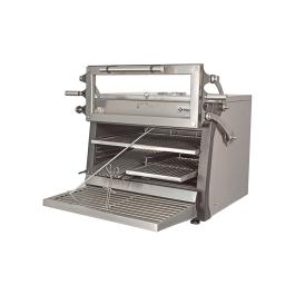 Houtskooloven - 75KG/uur - 1/1 GN - RVS - Diamond - CBQ-075/RX