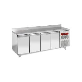 Etabli réfrigéré - 4 portes - 760 Litre - 60 x 40 CM - H 90 x 255 x 80 CM - Moteur droit - Diamant - TP4N/HA-R2