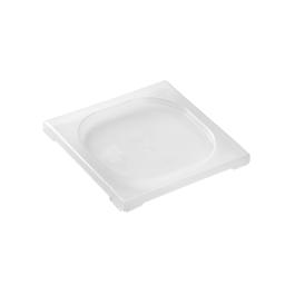 Deksel Gastronorm - 1/6 GN - 17.6 x 16.2 CM - Polypropyleen - Transparant - -40°C / +95°C - Standaard - Caterchef - 853877