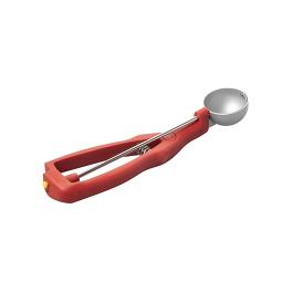 Cuillère à glace - 0.146 KG - Ø4.3 CM - acier inoxydable 18/10 - Rouge - 0.050 Litre - Stöckel - 040350