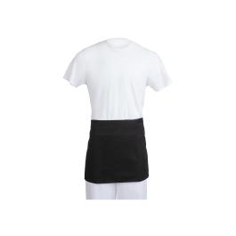 Sloof - Unisex - Zwart - 75 x 37.3 CM - Polykatoen - Whites Chefs Clothing - B131