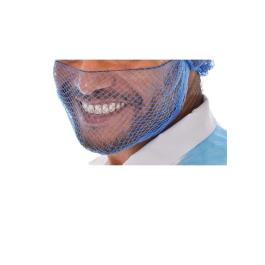 Baardnetjes - Heren - 50 stuks - Blauw - Polypropyleen - Lion Haircare - B470