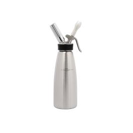 Slagroomapparaat - 1 Liter - Ø 9 x H 30 CM - RVS - ISI - CB502