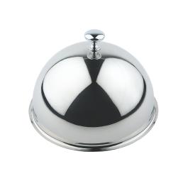 Cloche - Zilver - Ø 29.5 x H 18 CM - RVS - APS - CC553