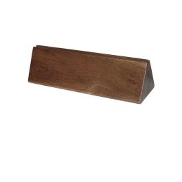 Porte-cartes menu - 10 pièces - H 4,2 x 15 x 4,6 CM - Bois - Olympia - CM921