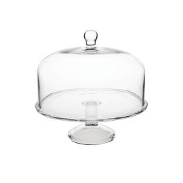 Taartstandaard - Ø 30 x H 9.5 CM - Glas - Olympia - CS013