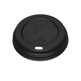 Tasse à café avec couvercle - 0,35 Litre - 1000 pièces - Noir - H 1,7 CM - Fiesta - CW718