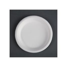 Wegwerpbord - 50 stuks - Ø 17.9 x 17.5 CM - Bagasse - Fiesta Green - CW905