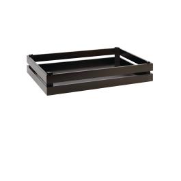 Buffetkrat - Zwart - H 10.5 x 55.5 x 35 CM - APS - DR736