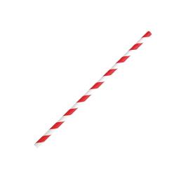 Wegwerp rietjes - 250 stuks - Rood - Fiesta Green - FB142