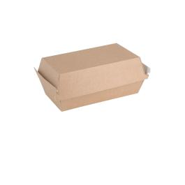Boîtes à hamburger jetables - 200 pièces - H 8,5 x 17,2 x 9,2 CM - Vert Fiesta - FB666