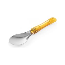 Spatules à glace avec manche en Tritan - Jaune - 26 cm - Acier inoxydable - Hendi - 755822