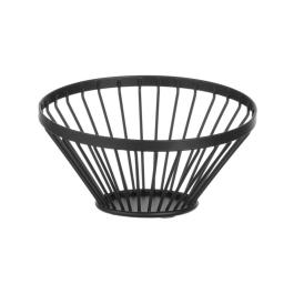 Fruitkorf - H 8 CM - Mat zwart - Hendi - 427095