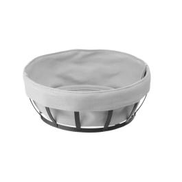 Corbeille à pain ronde - Noir mat - Hendi - 427118