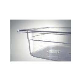 Récipient Gastronorm 1/2 - Polycarbonate - H 10 x 26,5 x 32,5 cm - Hendi - 861424