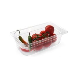 Récipient Gastronorm 1/3 - Polycarbonate - H 10 x 17,6 x 32,5 cm - Hendi - 861523