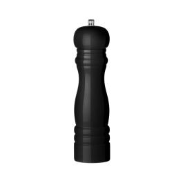 Moulin à poivre - Bois - Noir - H 21,5 x Ø 5,5 CM - Hendi - 469569