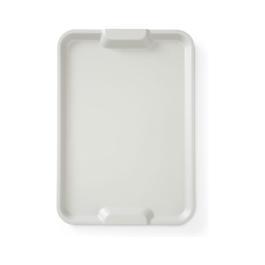 Plateau - Anses - H 2,8 x 37 x 53 CM - Gris Clair - Hendi - 878163