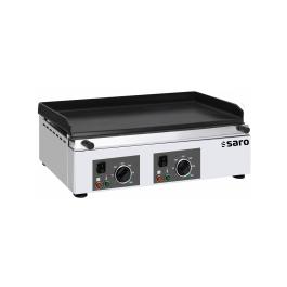 Grillplaat - Elektrisch - RVS - 2x 230V - H 25 x B 60 x D 46 CM - Saro - 458-1040