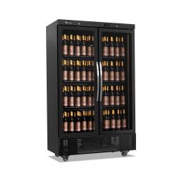 Réfrigérateur à vin - Acier - 585 Litres - 230V - H 198 x L 118 x P 64.5 CM - Saro - 486-1025