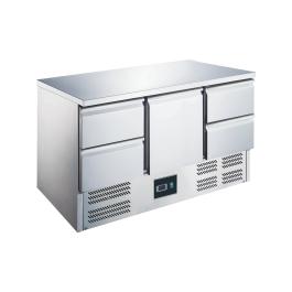 Réfrigérateur - 1 porte - Contrôle digital de la température - Acier inoxydable - 297 litres - 230V - H 87,6 x L 136,8 x P 70 CM - Saro - 465-1030