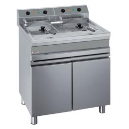 Horeca friteuse - Fryers Line - 2 x 14 Liter - 400V - Diamond - WR-EF28-E2