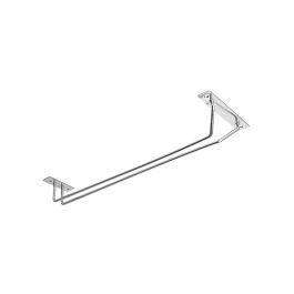 Glazen-Ophangrek - 14.5 x 46 CM - 0.33 KG - 40.5 CM - RVS - 705448