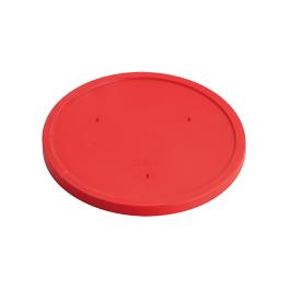 Plaque de fermeture - 0.18 KG - Ø25.5 CM - Silicone - Rouge - - -40°C / +200°C - Standard - 235225