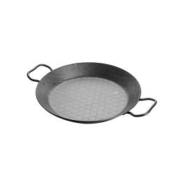 Plat de service Bistro - H 3,5 CM - 1,25 KG - Ø28 CM - Tôle d'acier - 002328