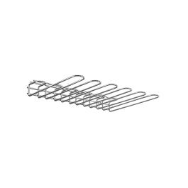 Glazen-Ophangrek - H 5.5 x 45 x 31.6 CM - 1.77 KG - Verchroomd - Louis Tellier - 110050