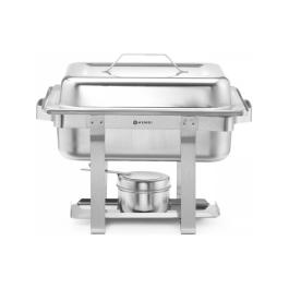 Chafing dish - 1/2 GN - Economic - 4.5 liter - RVS - Hendi - 475201