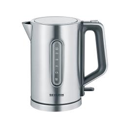 Bouilloire - H 24 x 23,5 x 14 CM - 1 053 KG - 220 - 240 V - 2400 W - Inox - 1,7 Litre - Severin - 910003