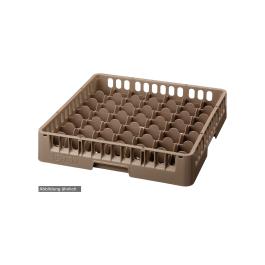 Panier lave-vaisselle pour verrerie - 49 compartiments - 50 x 50 x 22,5 cm - Bartscher - 5353
