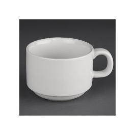 Koffiekop - 20 CL - 24 stuks - H 6.2 x 11.1 x 8.5 CM - Porselein - Olympia - CC200